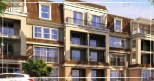 Apartment 170m for sale in Sarai Compound New Cairo